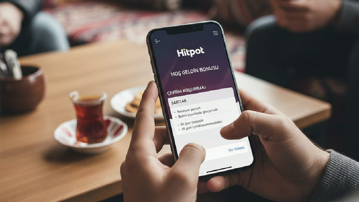 Hitpot hoş geldin bonusunu mobil cihazından kolayca aktif et.