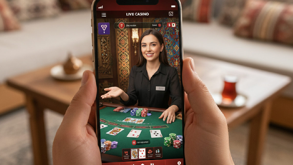 Mobil cihazlardan Hitpot canlı casino oyunlarına kolayca erişebilirsin.